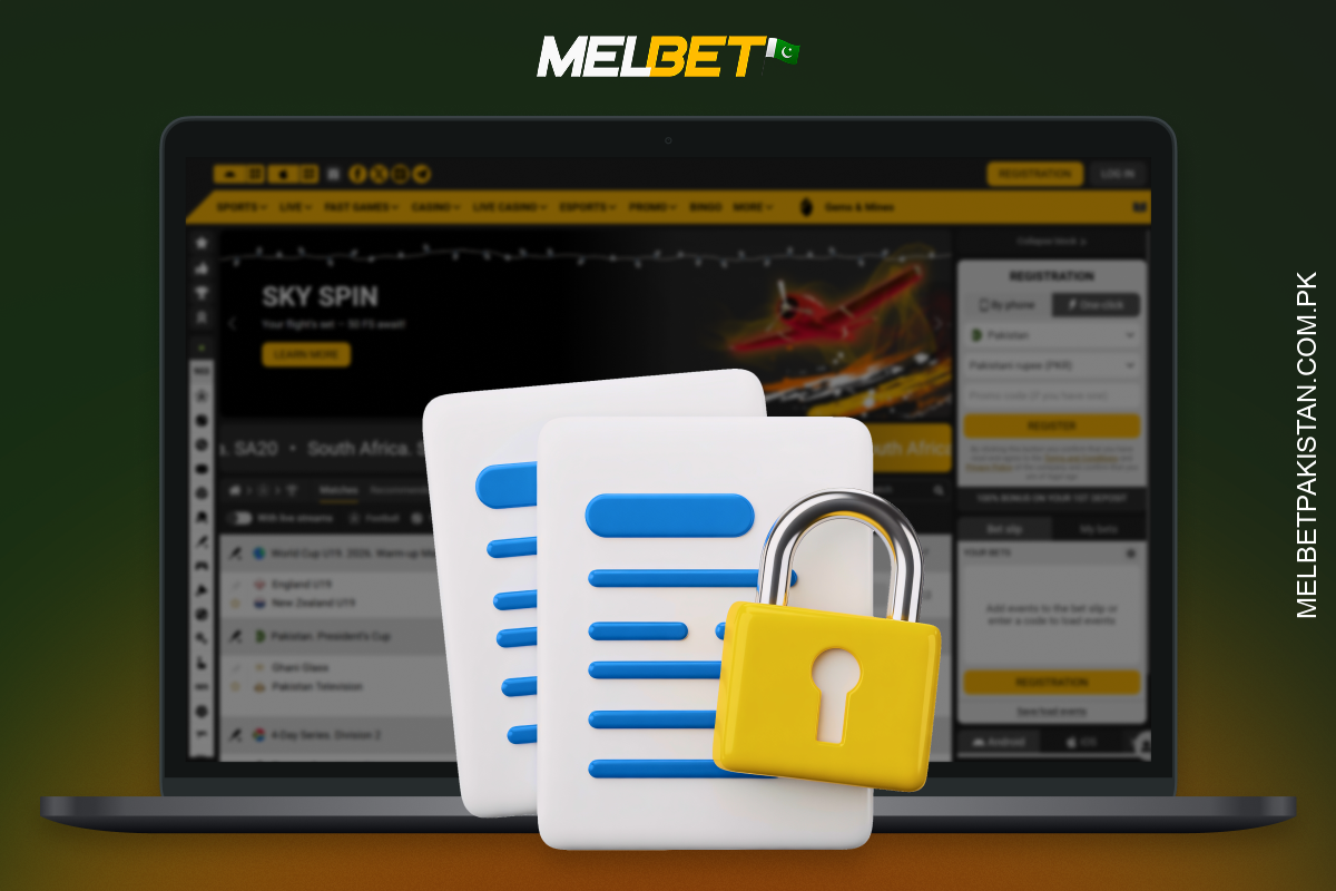 Melbet's privacy policy describes how the company collects, uses and securely protects users' personal data
